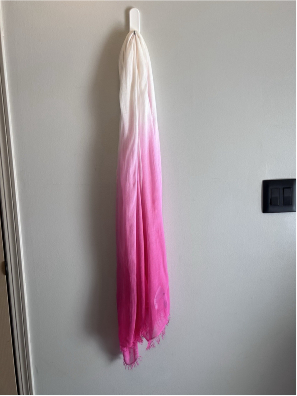 Tommy Bahama Dip-Dye Scarf Pink And Blue Lot Of 2 Summer Resort Wear - Picture 7 of 16